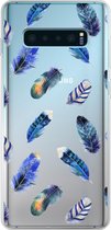 Samsung Galaxy S10+ - Smart cover - Transparant - Veren