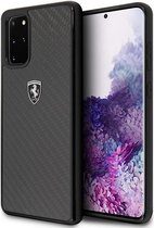 Ferrari SF Carbon Hard Case - Samsung Galaxy S20 Plus - Zwart