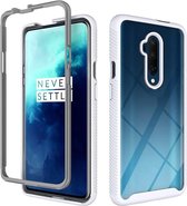 Voor OnePlus 7 Pro / 7T Pro Starry Sky Solid Color Series Schokbestendig PC + TPU beschermhoes (wit)