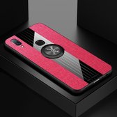 Voor Vivo V11i / Z3i XINLI Stikstof Textuur Schokbestendig TPU beschermhoes met ringhouder (rood)