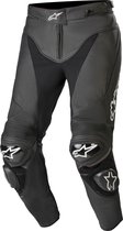 Alpinestars Track V2 Black Leather Motorcycle Pants 50