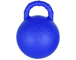 RelaxPets - Speelbal - Paard & Hond - Rubber - Handvat - Blauw - 25 cm