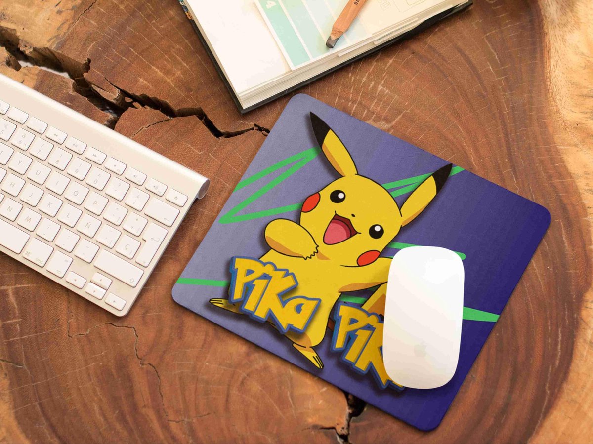 Muismat 22 x 18 cm - Pikachu - Pokemon - cadeau