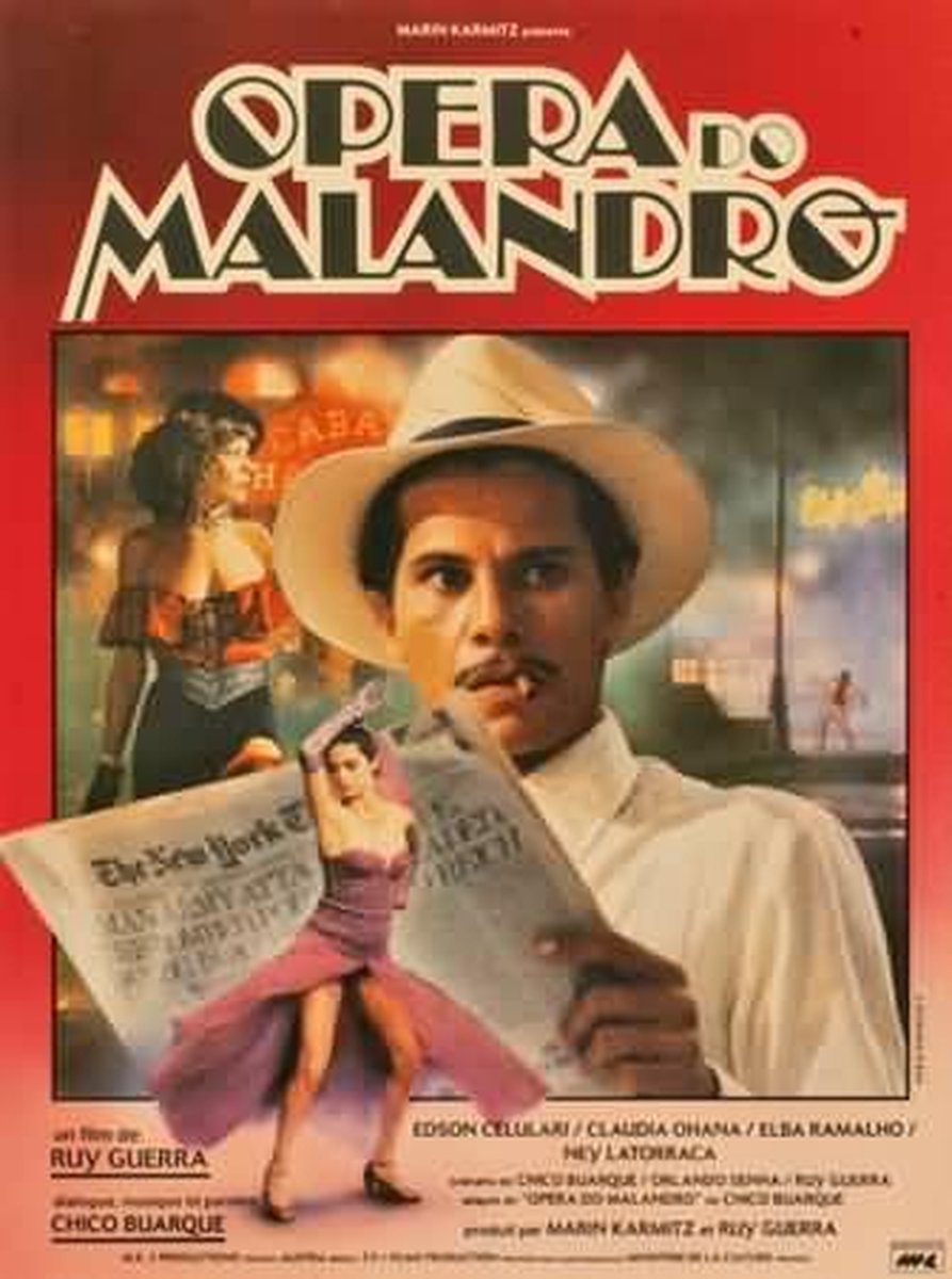 Catch Projecten Klassieke filmposter - A Ópera do Malandro Kleur