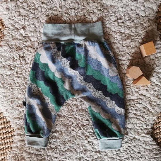 BolleBIllen Handgemaakt - Baby Broek - retro - - Maat 80/86 - kleding voor  jongens en... | bol.com