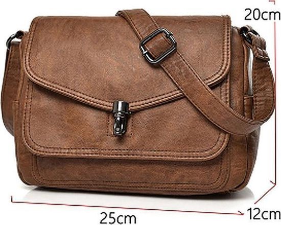 GOIACII Crossbody Tassen Voor Vrouwen Lederen Hobo Schouder Handtassen Dames Reizen Portemonnee Met Multi Rits Zakken, Zwart
