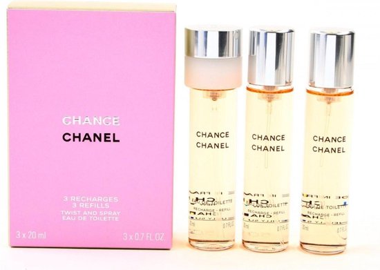 Chanel chance eau tendre color changed to yellow color