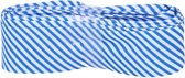 BIAIS DE FLEUR BIAISBAND STREPEN BLAUW/WIT 20MM - 2X3M - 008