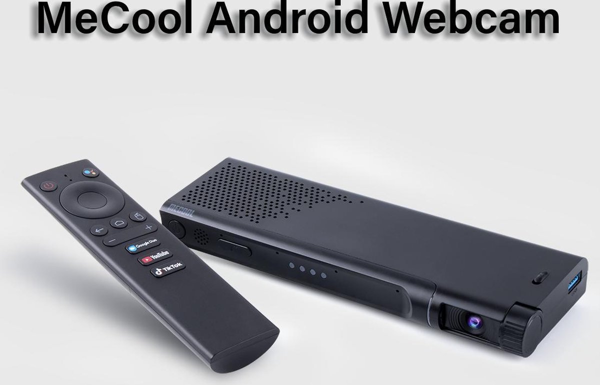MeCool Now Android Webcam voor TV - Videobellen via TV