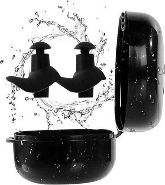 Bouchons d'oreilles de natation - Protection Protection auditive - Bouchons d'oreilles en Siliconen étanches - Ronflement - Bouchons de fête - Réutilisables
