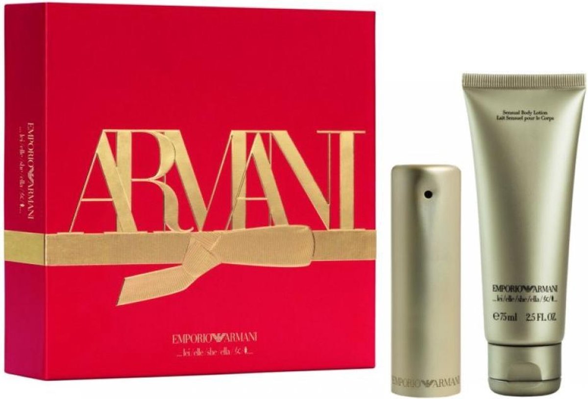 Armani She/Elle Geschenkset - Eau de Parfum + Bodylotion
