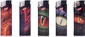 Aansteker – “ Dragon “design  - 50 stuks – Lighter  - Briquet