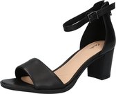 Clarks - Dames schoenen - Kaylin60 2Part - D - Zwart - maat 5,5