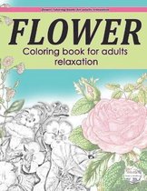 Flower coloring books for adults, flower coloring books for adults relaxation