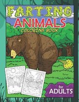 Farting Animals Coloring Book For Adults