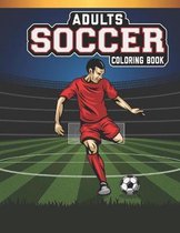Adults Soccer Coloring Book