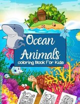 Ocean Animals coloring Book For Kids