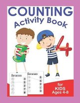 Counting Activity Book For Kids Ages 4-8