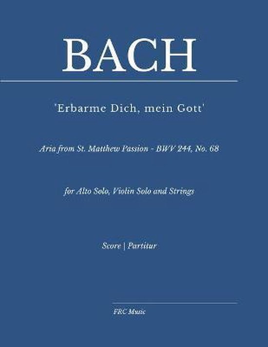 Baroque Edition- Erbarme Dich, mein Gott