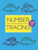 Number Tracing Book for Kids Age 3-5