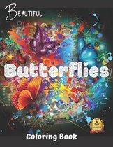 Beautiful Butterflies Coloring Book