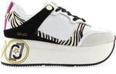 Liu Jo Super Maxi Wonder 2 sneaker wit / combi, ,41 / 7