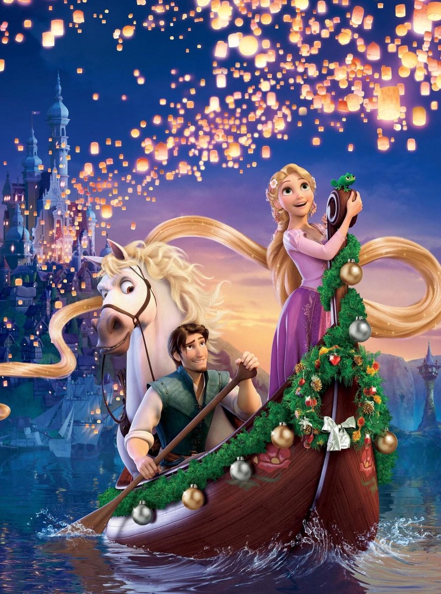 Disney Movie Tangled Lanterns - Diamond Paintings 