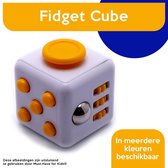 Fidget Cube "Wit-Geel" - Fidget Toys - Anti Stress Speelgoed - Stressbal - Hoogsensitiviteit - HSP
