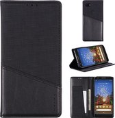 Voor Google Pixel 3a XL MUXMA MX109 horizontale flip lederen tas met houder & kaartsleuf & portemonnee (zwart)
