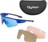 Gyron Sportbril Typhoon black/blue polarized