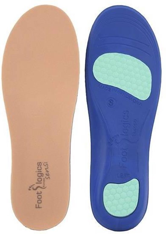 Footlogics Sensi Inlegzolen - Zolen voor zeer gevoelige voeten  - XL (47-49)