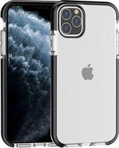 Voor iPhone 11 Pro Max zeer transparante zachte TPU-hoes (zwart)