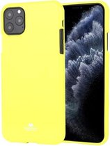 Voor iPhone 11 Pro MERCURY GOOSPERY JELLY TPU Fluorescentie Schokbestendig en Scratch Case (Lime)