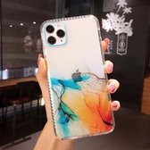 IMD Dreamy Watercolor Pattern Shockproof TPU beschermhoes voor iPhone 11 Pro Max (C5)