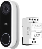 Google Nest Hello videodeurbel - Inclusief Transformator - Smart HOWM