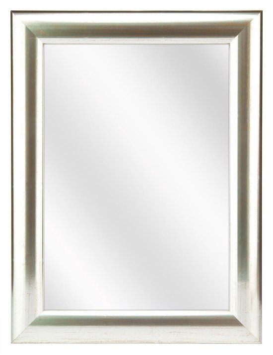 Spiegel met Ronde Lijst - Zilver - 40 x cm |
