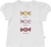 Ducky Beau - Meisjesshirt - Bright White - Maat 86