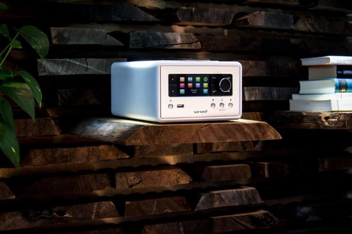 Sonoro Relax X internet radio met Spotify Connect, FM/DAB+ - Zwart - E Sonoro Relax X internet radio met Spotify Connect, FM/DAB+ - Zwart - E