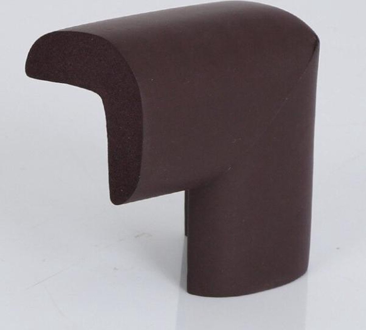Image of 4 Stuks - Tafel Hoekbeschermers Set - Tafelhoek Beschermers - Beschermhoeken - Veiligheid Baby Peuter en Kind - Zelfklevende tafelhoek beschermers - Bruin - Met bevestiging materiaal - Zelfklevende buffers - Tafelbuffer - Schuim - Foam materiaal