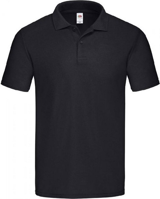 Fruit of the Loom Heren Origineel Piqué Poloshirt (Wit)