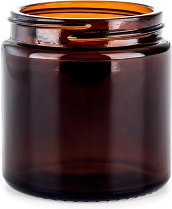 Comandante Bean Jar Brown Glass