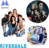 Riverdale Stickers - 50x stuks | Riverdale serie - Kleding - Vinyl Stickers - Skateboard - Poster - Serpents - Netflix serie - Laptopstickers - Boek | Friends