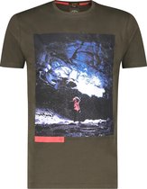 Haze&Finn T-shirt Photoprint Army Green (MU15-0003 - ArmyGreen)