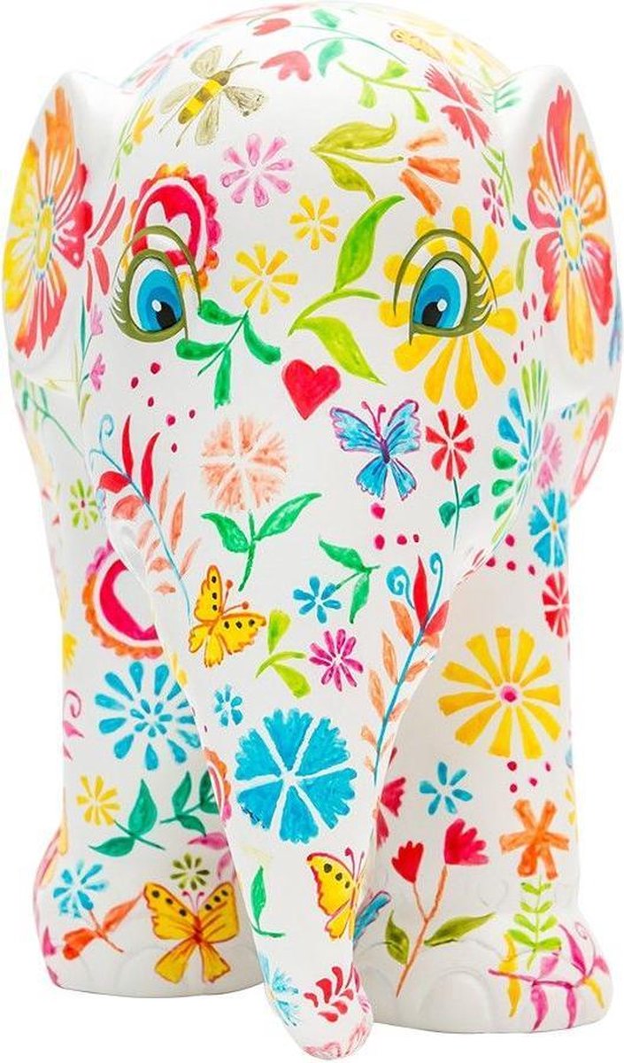 Elephant Parade Floral Symphony 10cm Handgemaakt Olifantenstandbeeld Multi