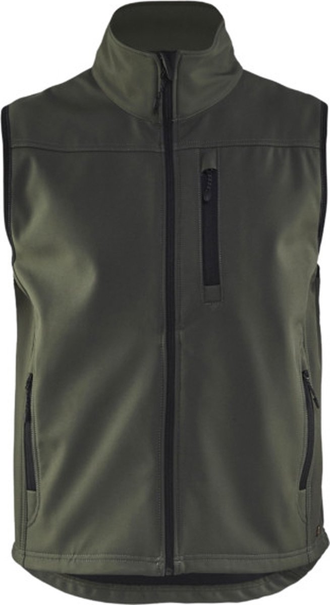 Blaklader Softshell bodywarmer Army Groen