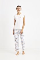 Nautica - Dames Pyjama Set, Korte Mouwen - XL