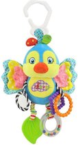 Rammelaar Vogeltje Baby Knuffel ,happy monkey,vrolijk