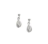 Nana - Oorhangers zirkonia 6,5mm 11mm - 925 zilver