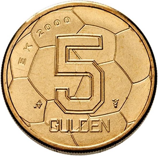 Thumbnail van een extra afbeelding van het spel 5 Gulden EK 2000 FDC