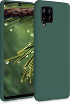 kwmobile telefoonhoesje voor Samsung Galaxy A42 5G - Hoesje voor smartphone - Back cover in dennengroen
